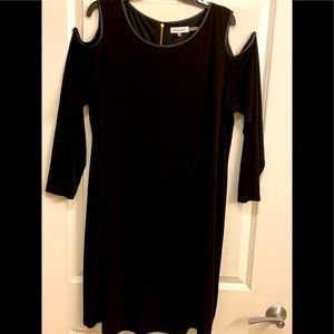 Calvin Klein cold shoulder plus size dress